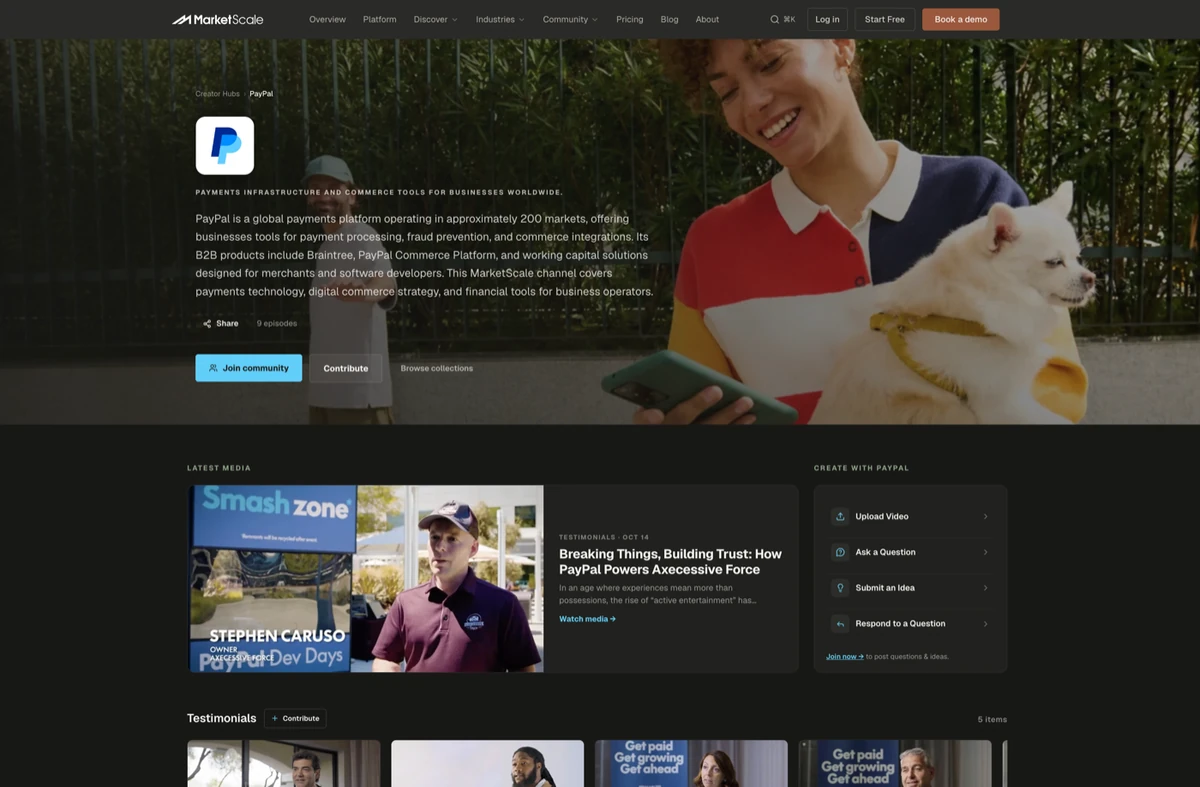 Publish on your channel